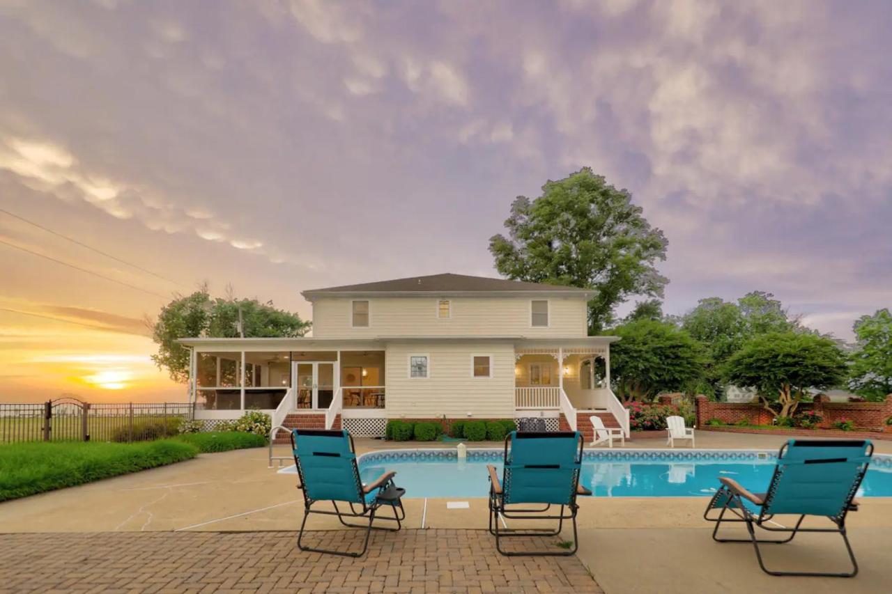 Villa 6bd on Chesapeake with Pool Hot Tub and Crab, Fishing Creek